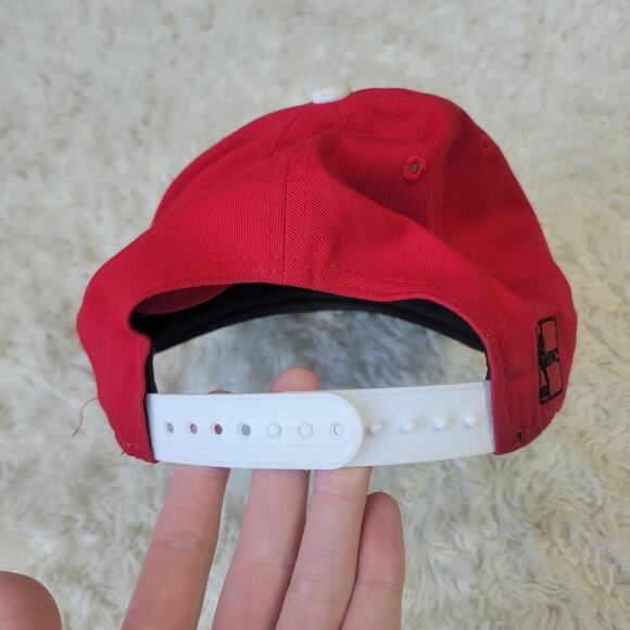 Chicago Bulls New Era Hardwood Classics Embroidered Snapback Red Hat OS - Picture 5 of 7